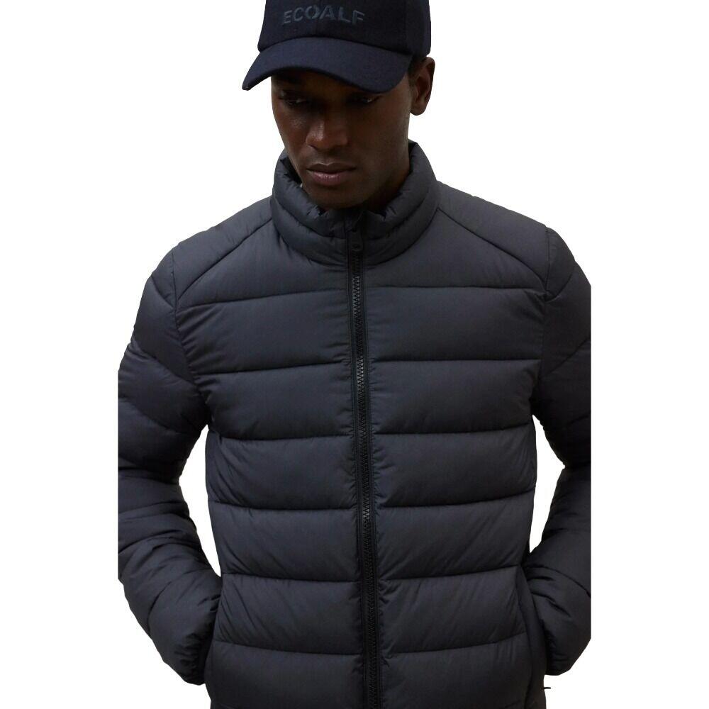 Cazadora Gris Oscuro Ecoalf Beret Jacket Asphalt Repelente Al Agua 3/5