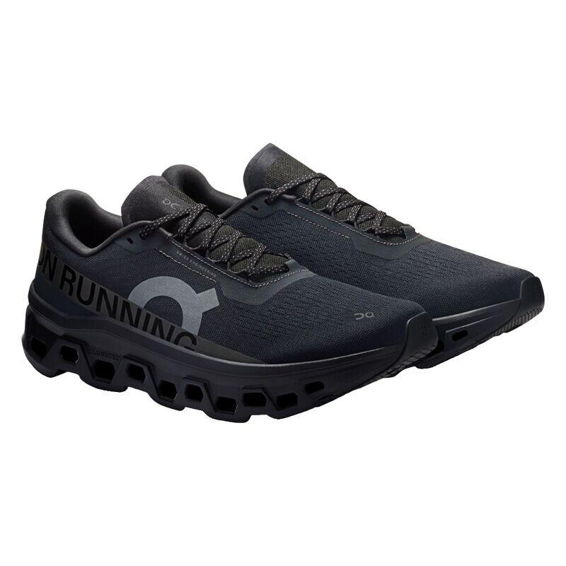 On Cloudmonster Black 2/4