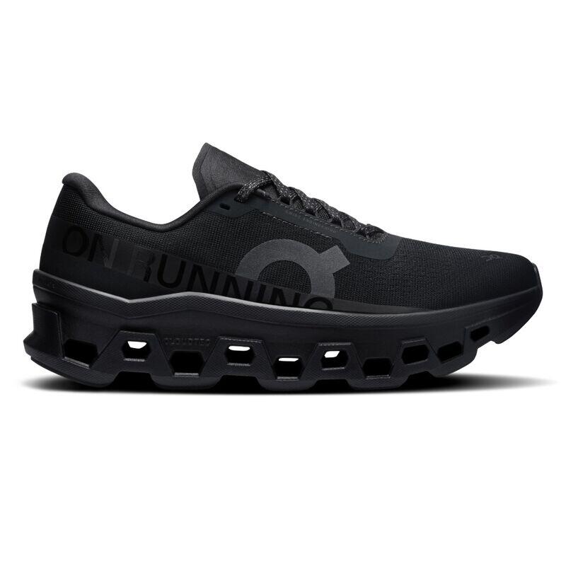 Zapatillas On Running Negras Cloudmonster 1 Women  Black con Amortiguación 1/4