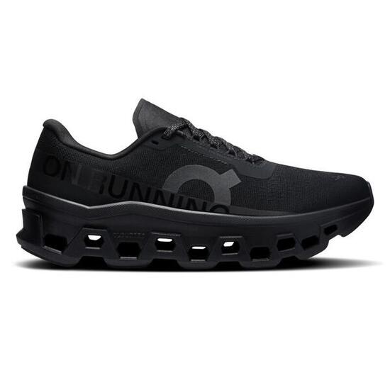 Zapatillas On Running Negras Cloudmonster 1 Women Black con Amortiguación