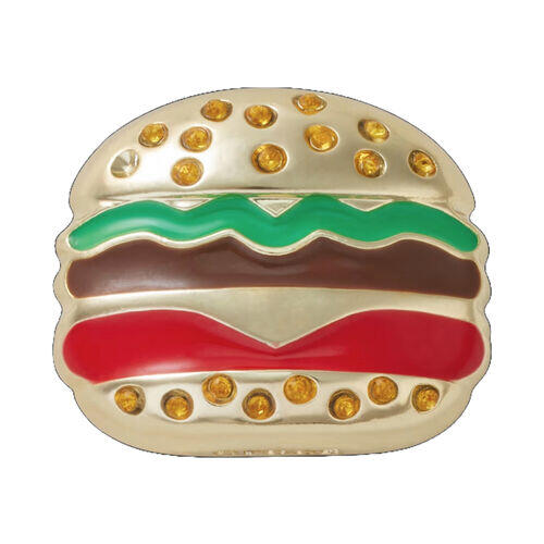 Pin Crocs Hamburguesa Gold Burger 3/4