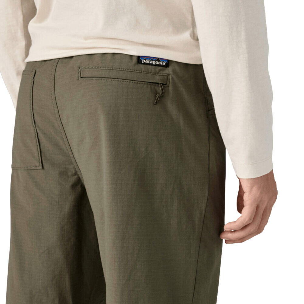 Pantalones Verde Patagonia Nomader Joggers Basin Green con Cintura Elástica 3/4