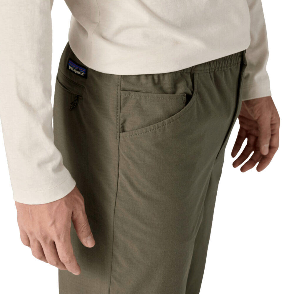 Pantalones Verde Patagonia Nomader Joggers Basin Green con Cintura Elástica 2/4