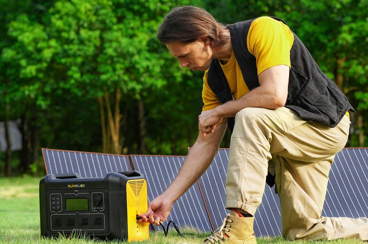 Sunslice Gravity 2232Wh — Centrale Elettrica Portatile ad Alta Potenza 2400W 5/7