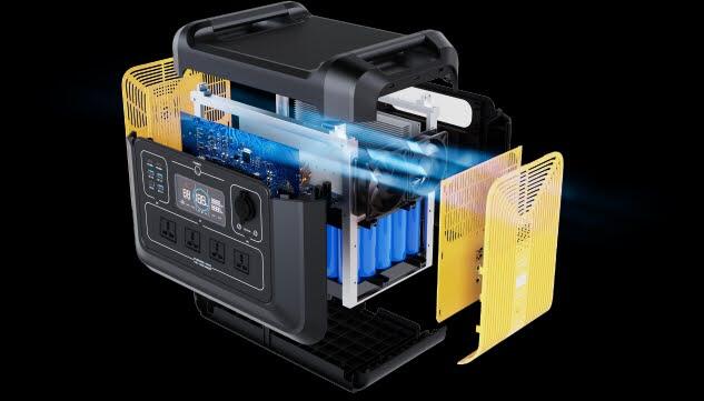 Sunslice Gravity 2232Wh — Centrale Elettrica Portatile ad Alta Potenza 2400W 4/7