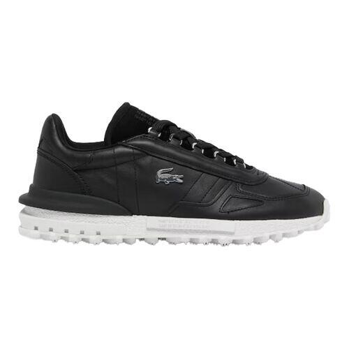 Zapatillas Negras Lacoste Elite Active Black White Cómodas y Ligeras 4/4