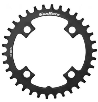 Plateau mono extérieur 4 branches Sunrace 96 CRMS00 1X10 11 12V