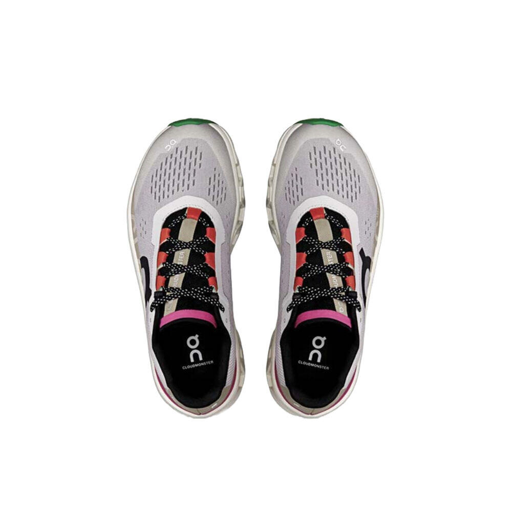 On Cloudmonster W Silver - Damen Sneakers 3/4