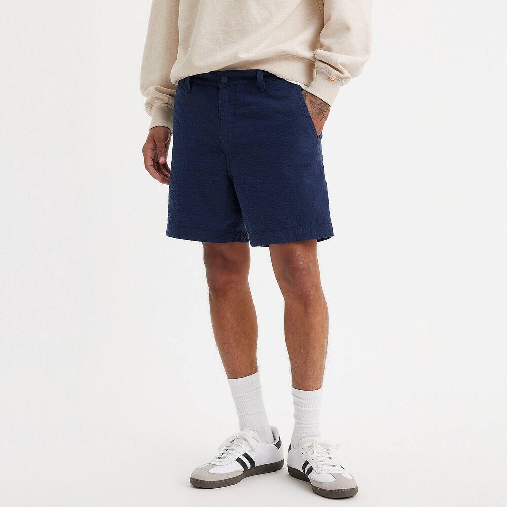Bermuda Azul Chino Levis Authentic Naval Academy Seersucker 2/5
