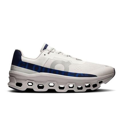 Zapatillas Grises On Running Cloudmonster Ivory Midnight Cómodas y Ligeras