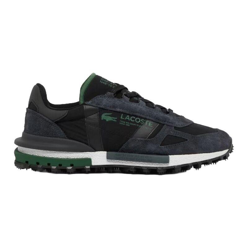 Zapatillas Negras Lacoste Elite Active Black White Cómodas y Ligeras 1/5