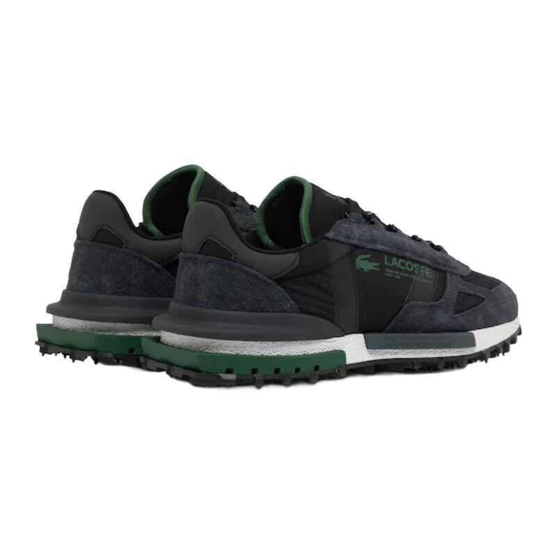 Zapatillas Negras Lacoste Elite Active Black White Cómodas y Ligeras 3/5