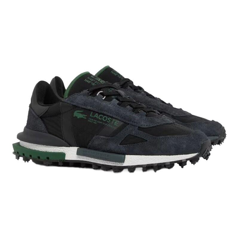 Zapatillas Negras Lacoste Elite Active Black White Cómodas y Ligeras 2/5