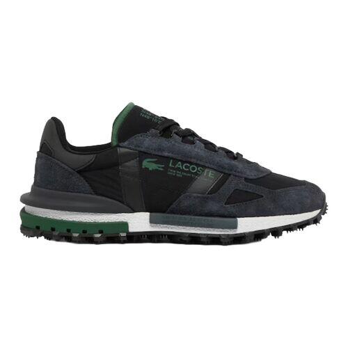 Zapatillas Negras Lacoste Elite Active Black White Cómodas y Ligeras 5/5