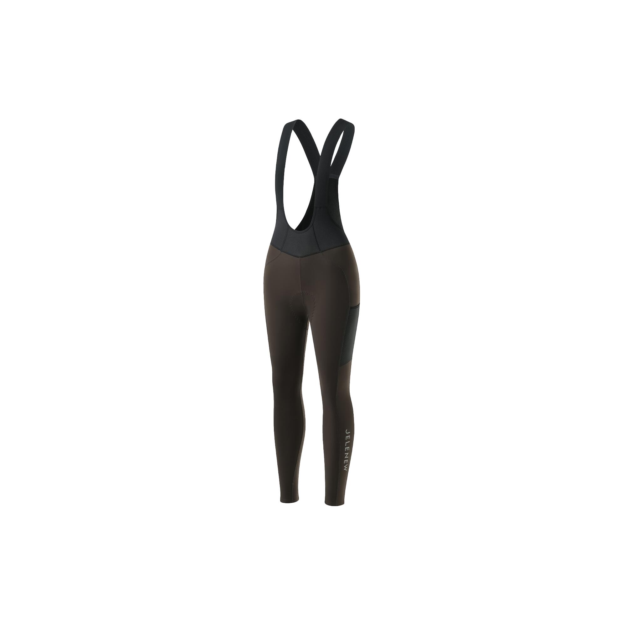 Y Rug Thermische Geborstelde Bib Tights 3/7