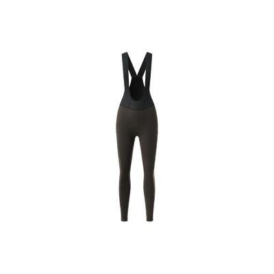 Y rug thermische geborstelde bib tights