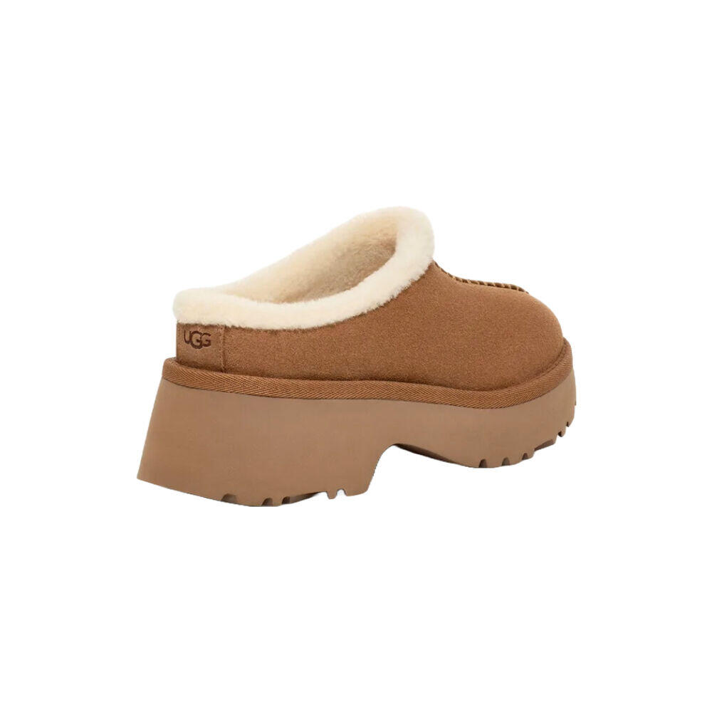 Zuecos Marrones UGG  New Heights Cozy Chestnut 2/4