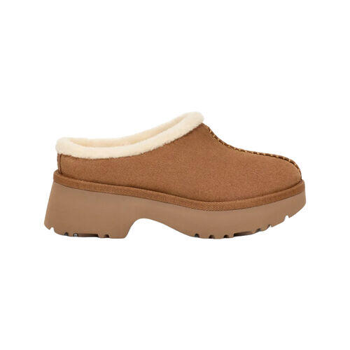 Zuecos Marrones UGG  New Heights Cozy Chestnut 4/4