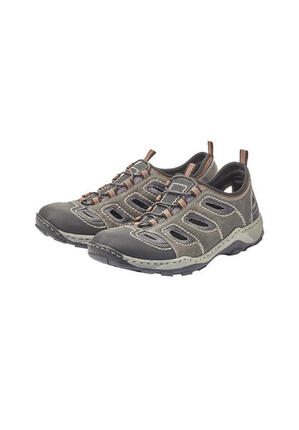 Rieker Herren Slipper Slipper Sneaker 08065-02 Grey Combination