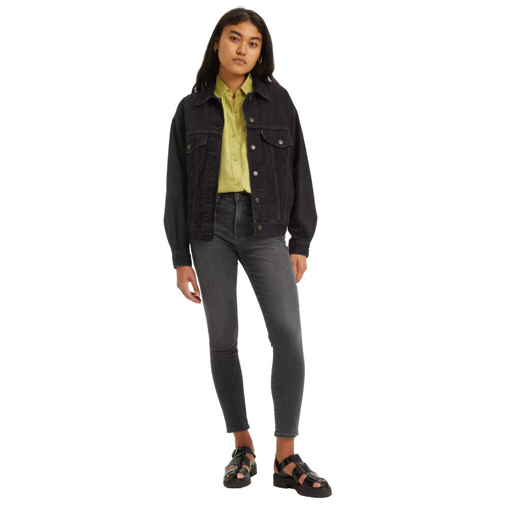 Pantalón Negro Levis Estrecho De Talle Alto 721 Cómodo y Elástico 3/5