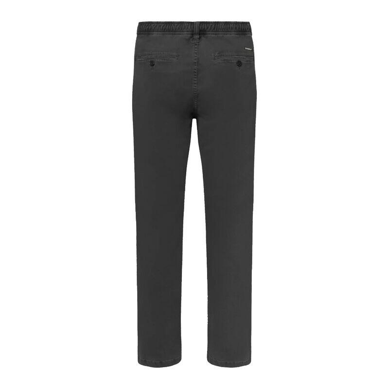 Pantalones Grises Ecoalf Ethiwin Pants Asphalt de Tiro Medio y Corte Regular 2/5