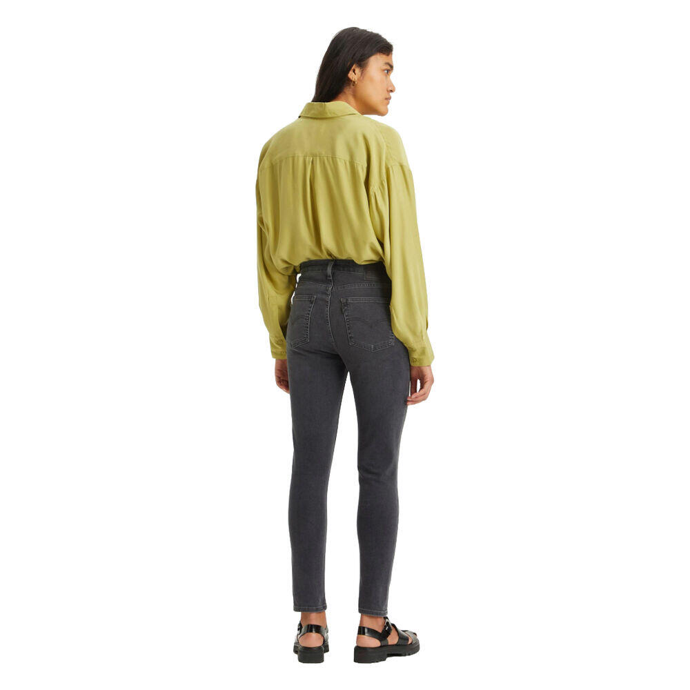 Pantalón Negro Levis Estrecho De Talle Alto 721 Cómodo y Elástico 4/5