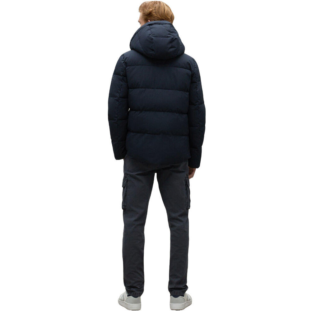 Cazadora Azul Ecoalf New Beret Jacket Deep Navy 4/5