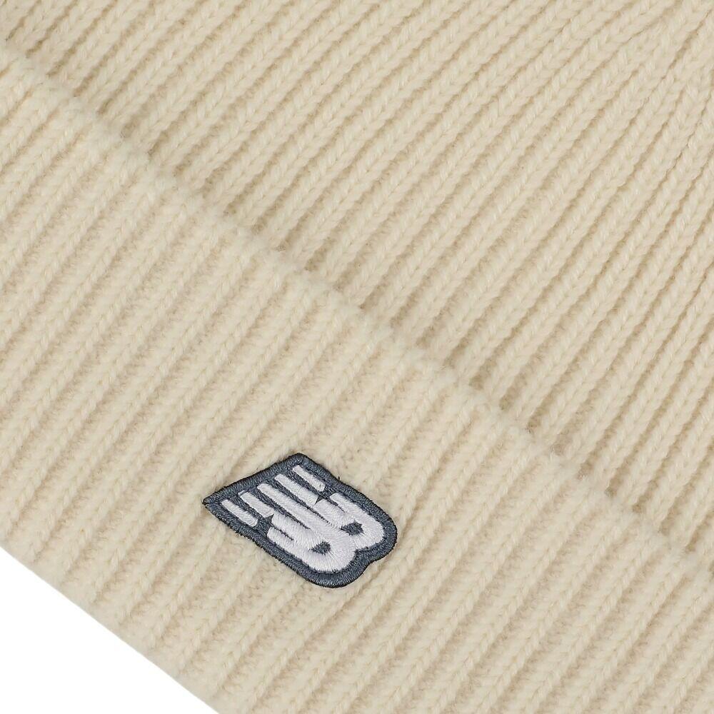 Gorro Beige New Balance Winter Watchman Beanie NB Patch V3.0 3/4