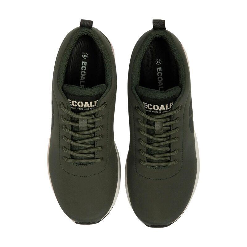 Zapatillas Ecoalf Verdes Chicago Sneakers Man Khaki Atemporales y Ligeras 4/5