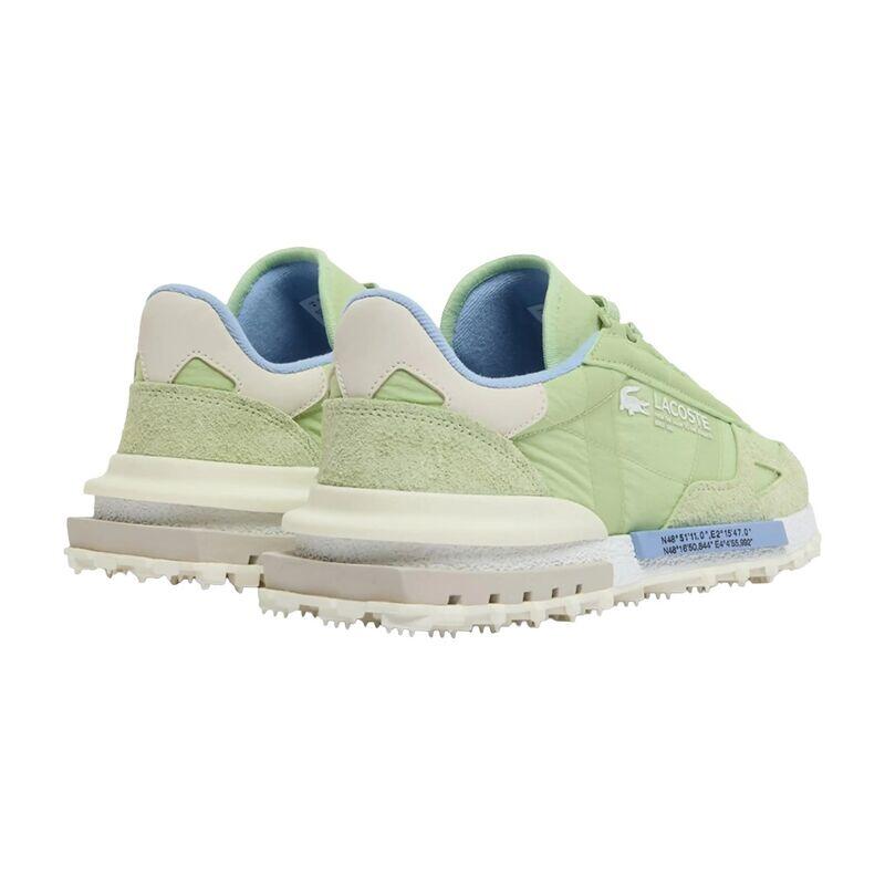 Zapatillas Lacoste Verdes Elite Active Light Green Light Blue Cómodas y Ligeras 3/5