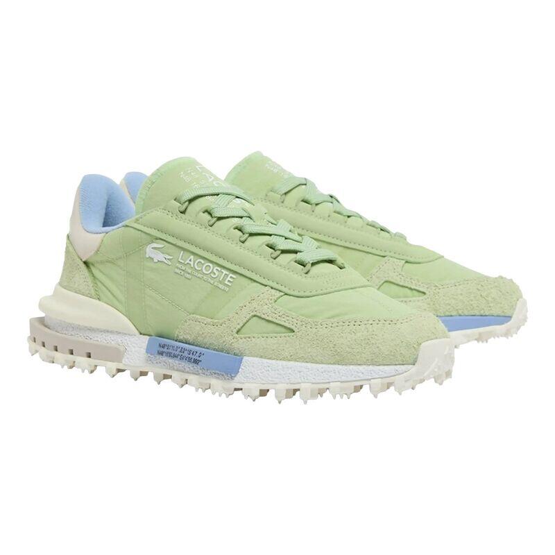 Zapatillas Lacoste Verdes Elite Active Light Green Light Blue Cómodas y Ligeras 2/5