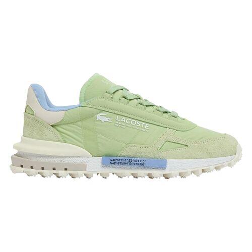 Zapatillas Lacoste Verdes Elite Active Light Green Light Blue Cómodas y Ligeras 5/5