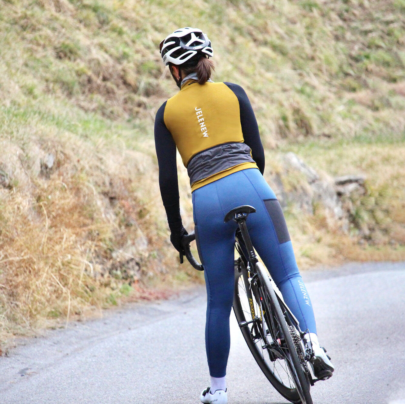 Thermische Geborstelde Lange Mouw Jersey 5/6