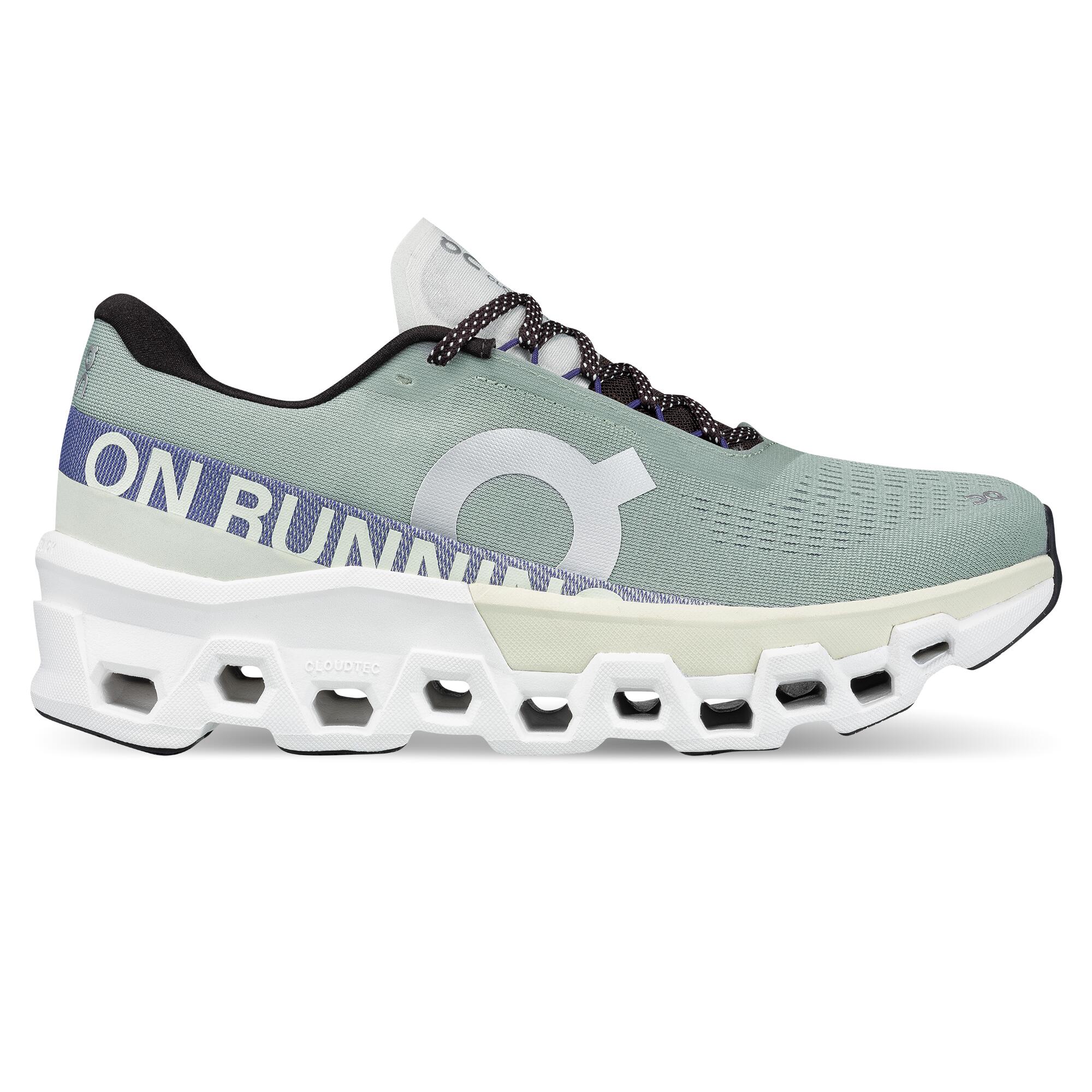 Pantofi de alergare damă On Cloudmonster 2 mineal/aloe
