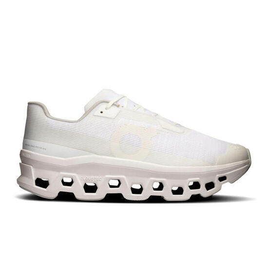 Zapatillas Blancas On Running Cloudmonster Void Men White Cómodas y Ligeras
