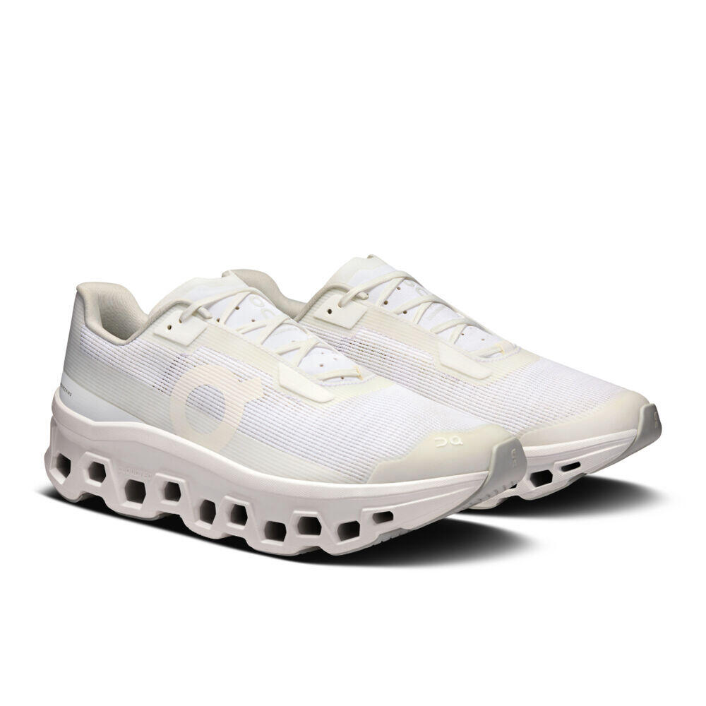 Zapatillas Blancas On Running Cloudmonster Void Men White Cómodas y Ligeras 3/5