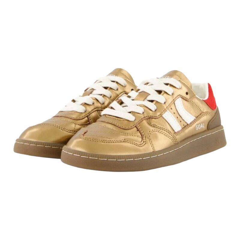 Zapatillas Doradas Coolway Goal Deep Rouge Brz con Suela Flexible 2/5