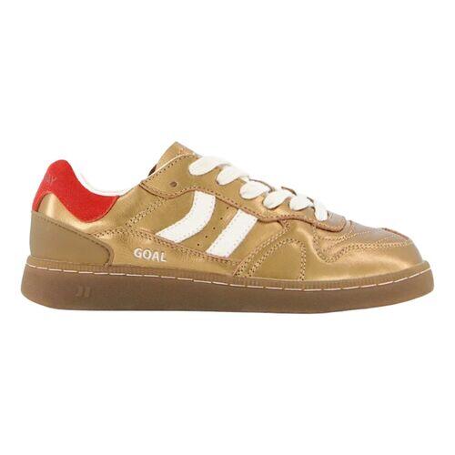 Zapatillas Doradas Coolway Goal Deep Rouge Brz con Suela Flexible 5/5