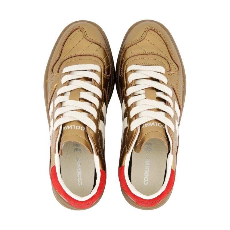 Zapatillas Doradas Coolway Goal Deep Rouge Brz con Suela Flexible 4/5