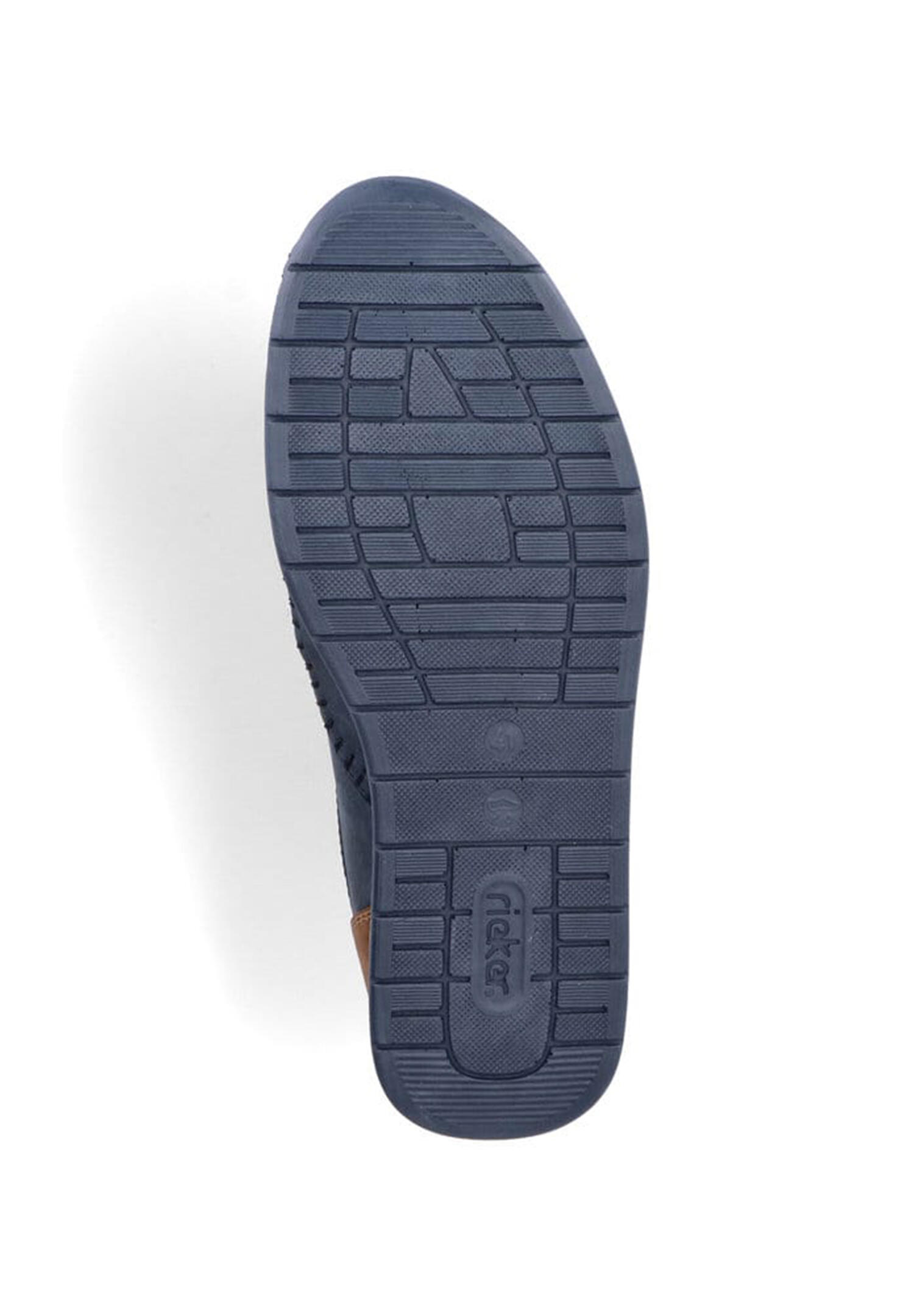Rieker Herren Schlupfschuh Slipper mit Stretcheinsätzen 11954-14 Blue 4/5
