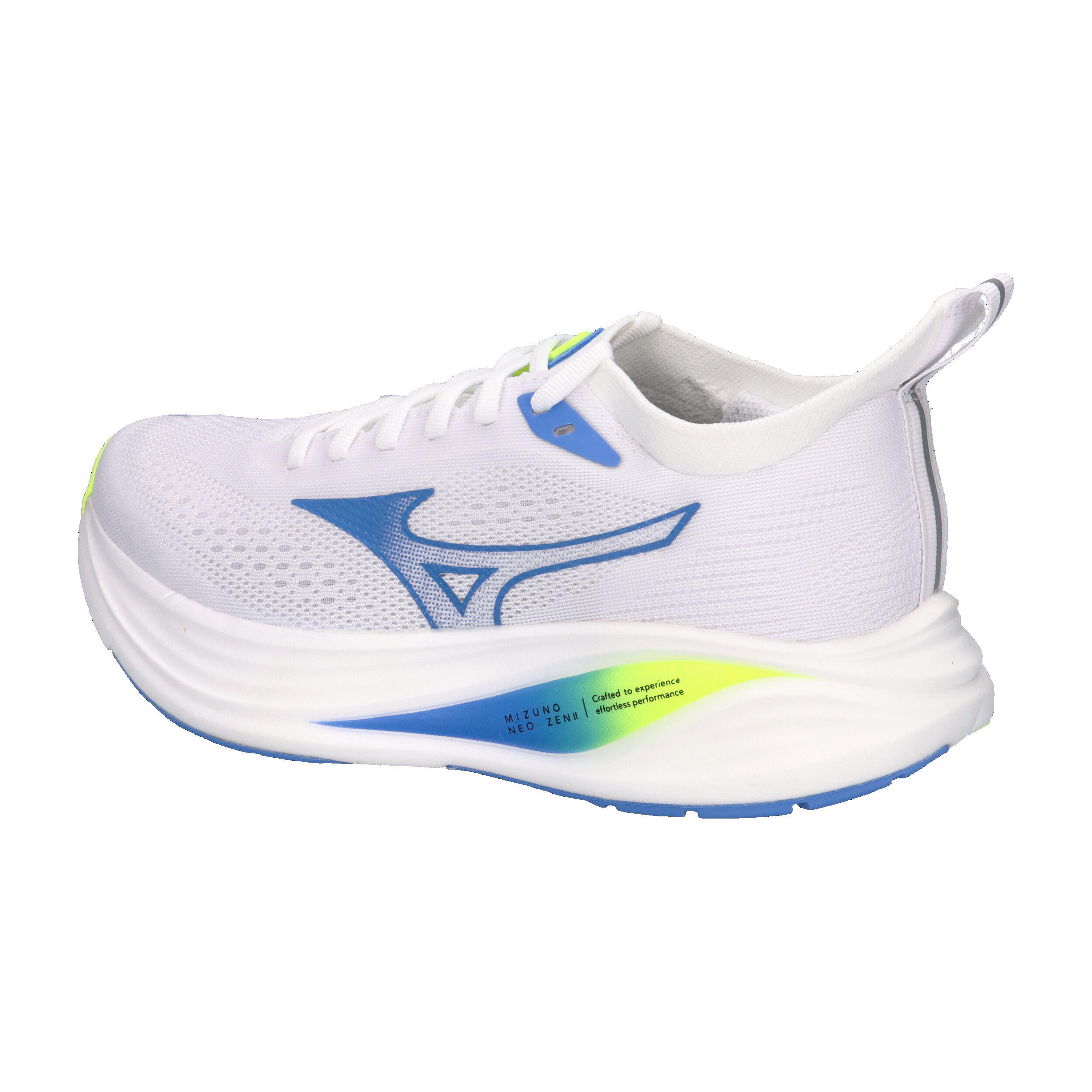 Buty do biegania damskie Mizuno Neo Zen 2 white/ultramarine/lightning yellow 3/7