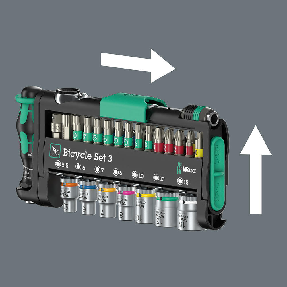 Wera kit de ferramentas para bicicleta 3 em estojo - 05004187001 2/6