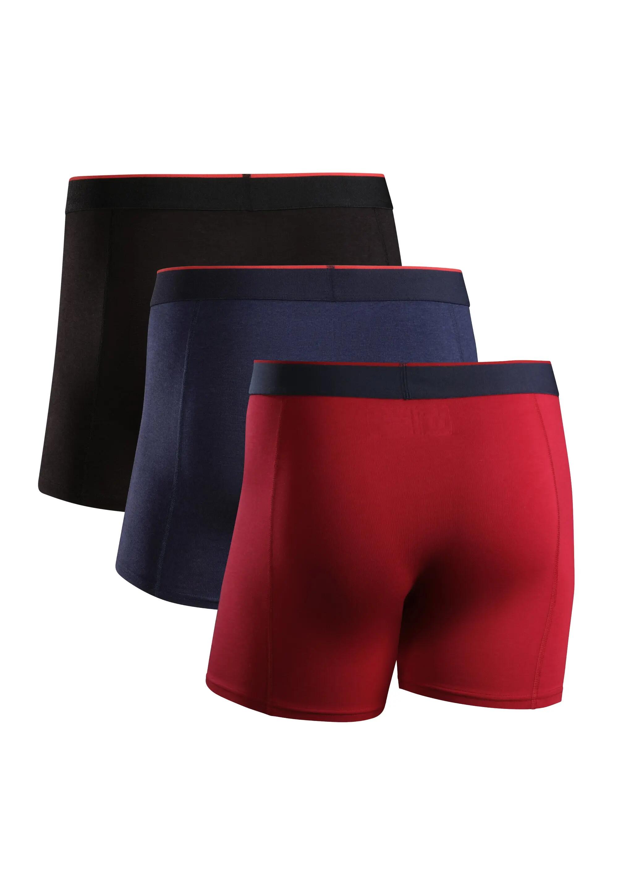 Boxers en bambou homme ultra doux respirants sous-vêtements lot de 3 2/5