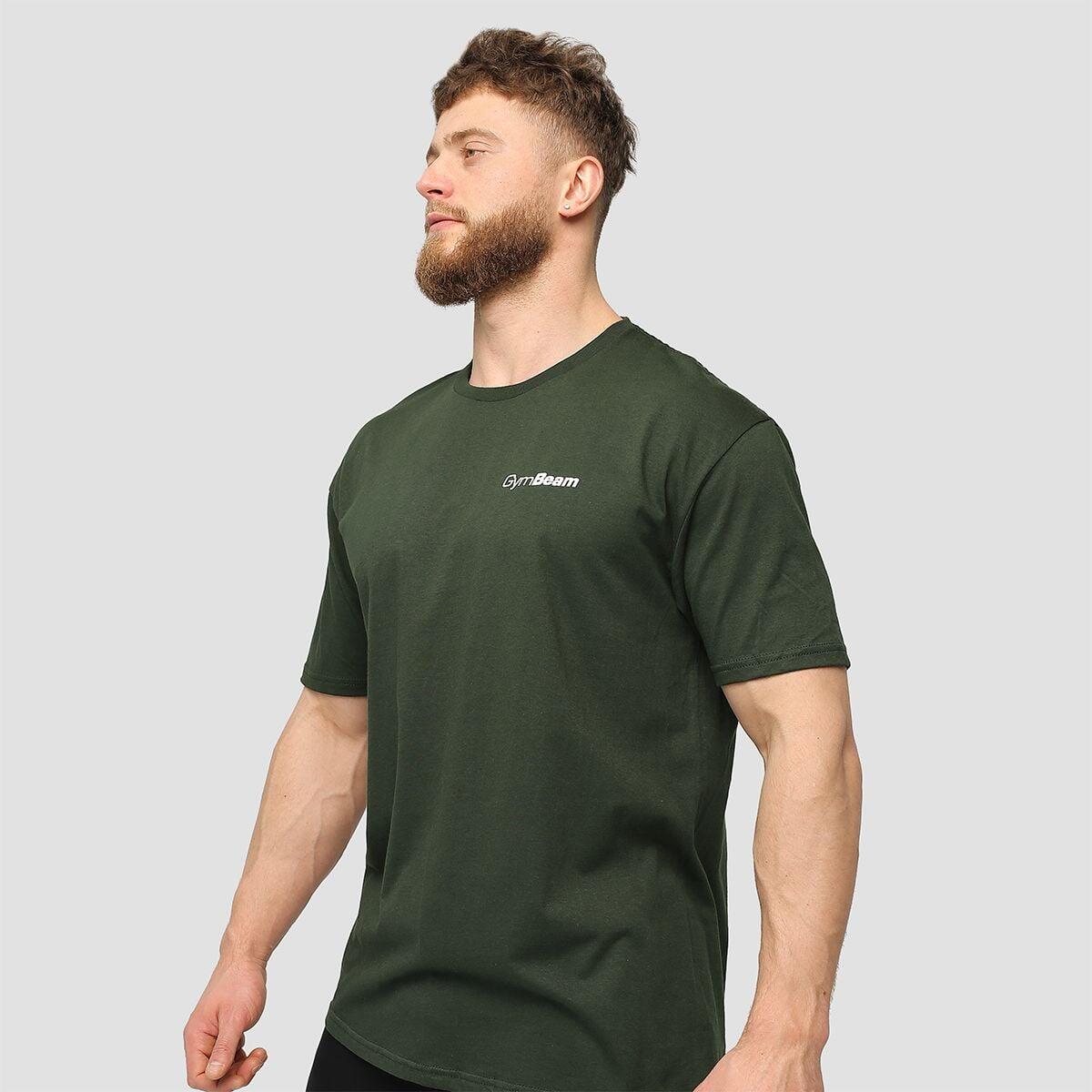 Uomo t-shirt cotone Green Basic 3/6