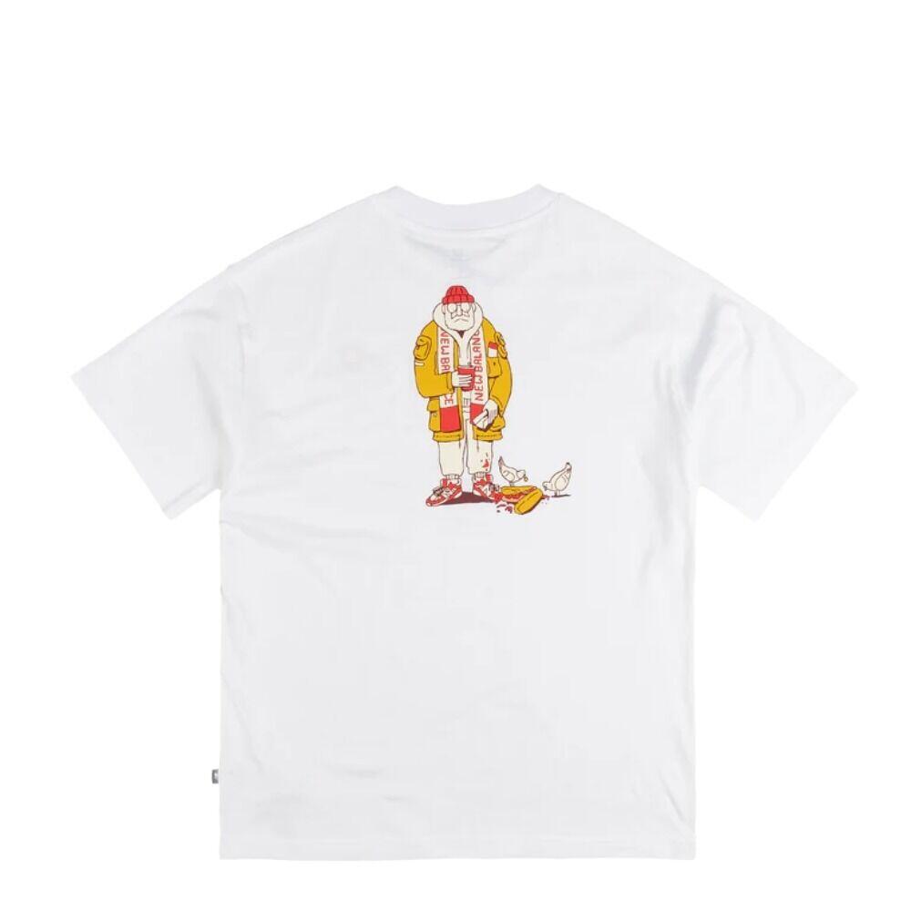 Camiseta Blanca New Balance Spectator T-Shirt White 2/4