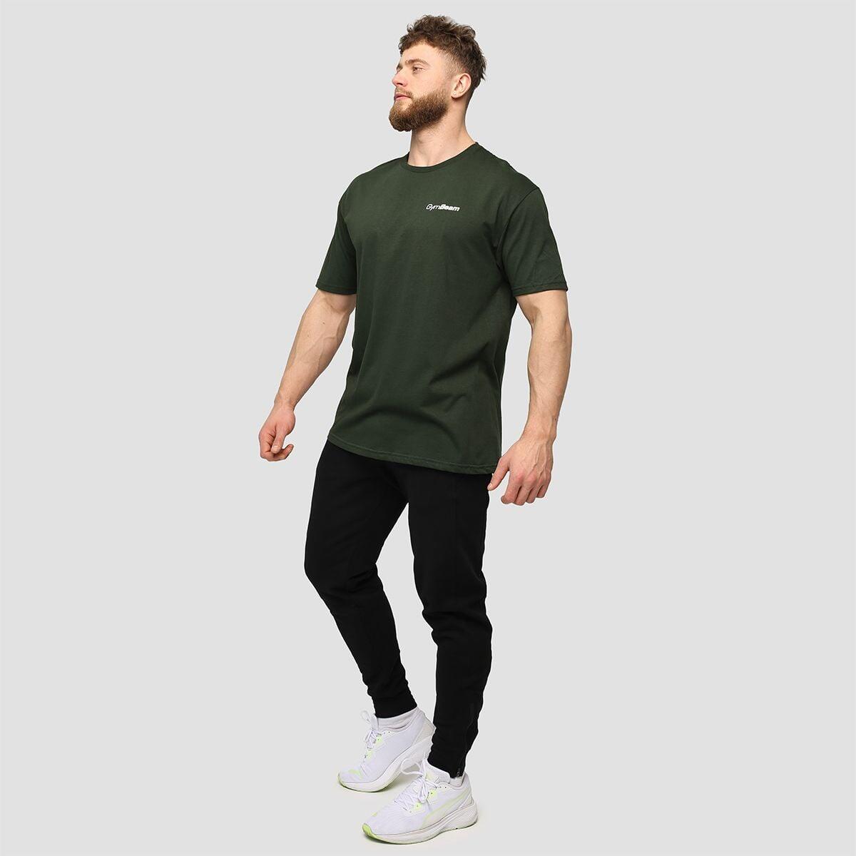Uomo t-shirt cotone Green Basic 5/6