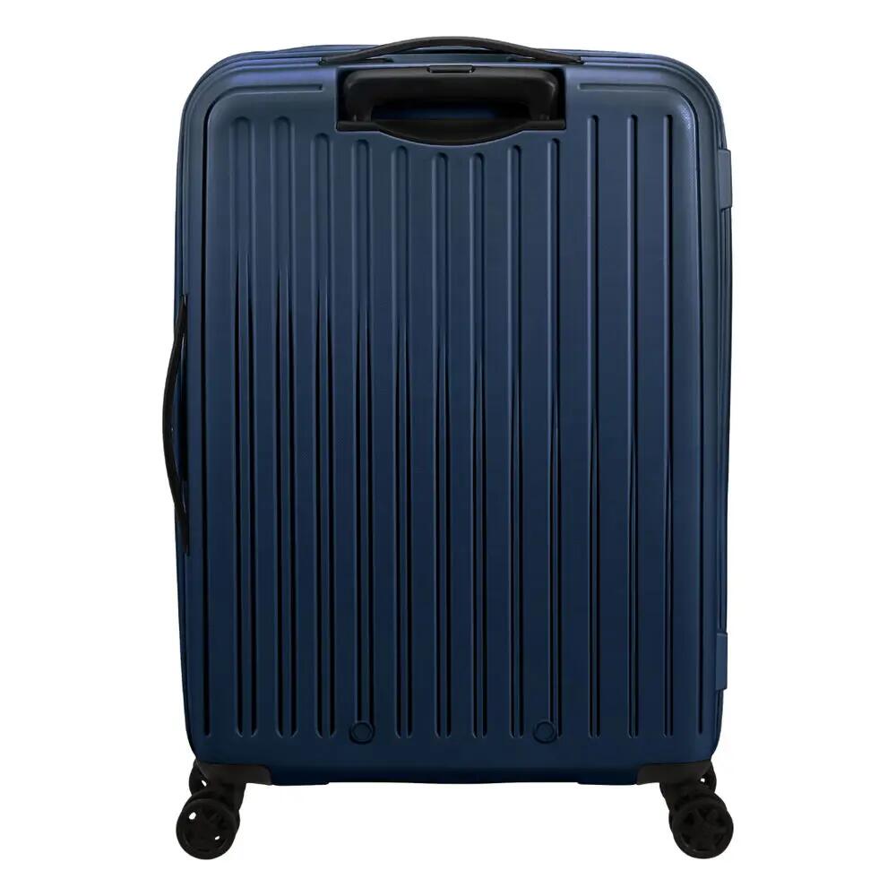 Maleta Mediana Azul American Tourister Rejoy Spinner 68cm Navy Blue Resistente 2/5