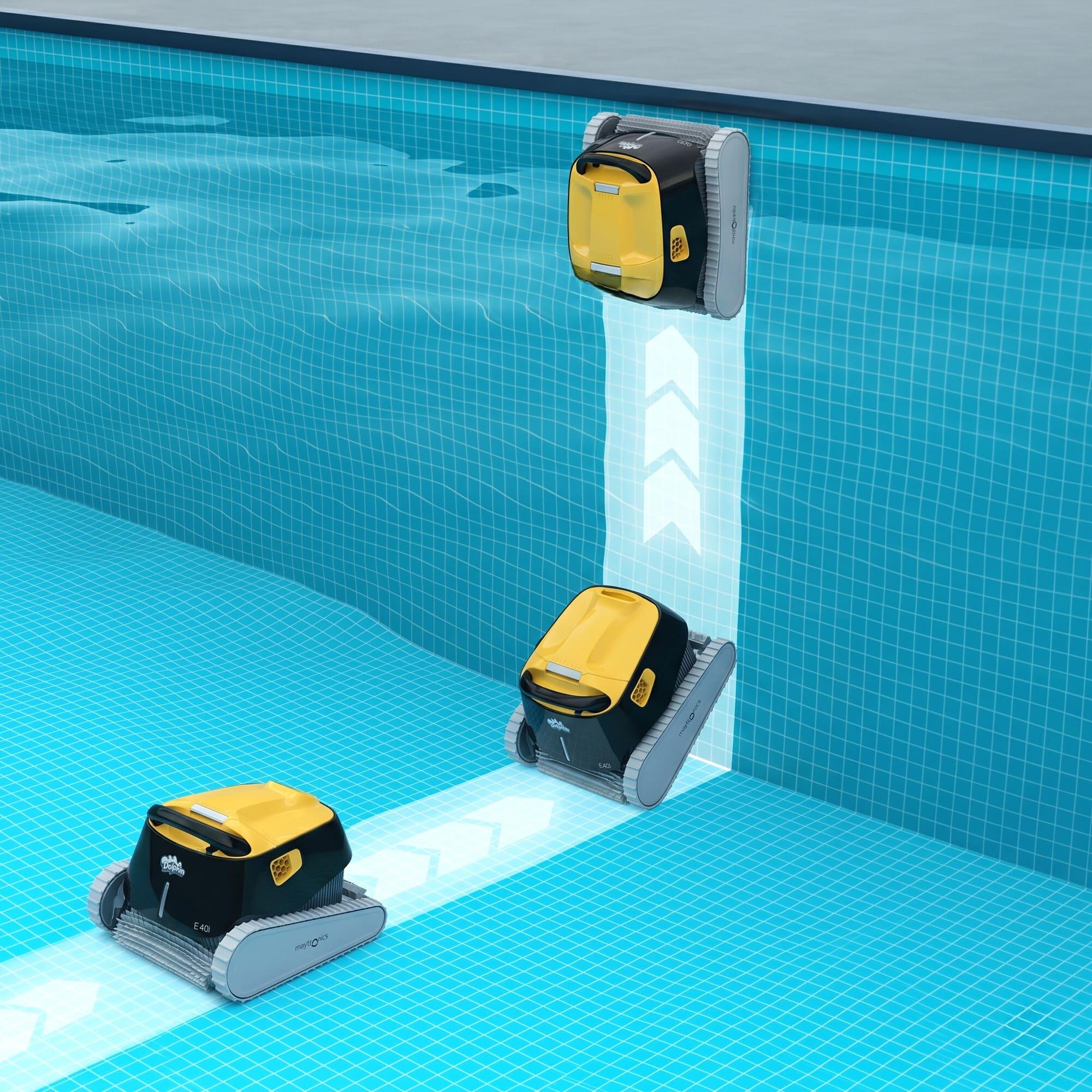 Robot limpiafondos piscina e40i Dolphin Navegación inteligente 12m 6/7