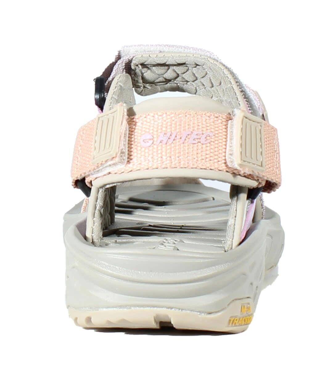 Sandales Et Tongs Femme - HI-TEC W Ula Raft - Taupe/Cork/Violet 5/7