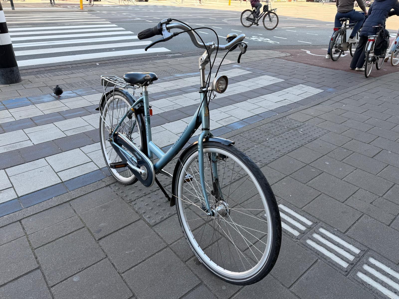 Raleigh Trent damescitybike 51 cm, blauw 3/5